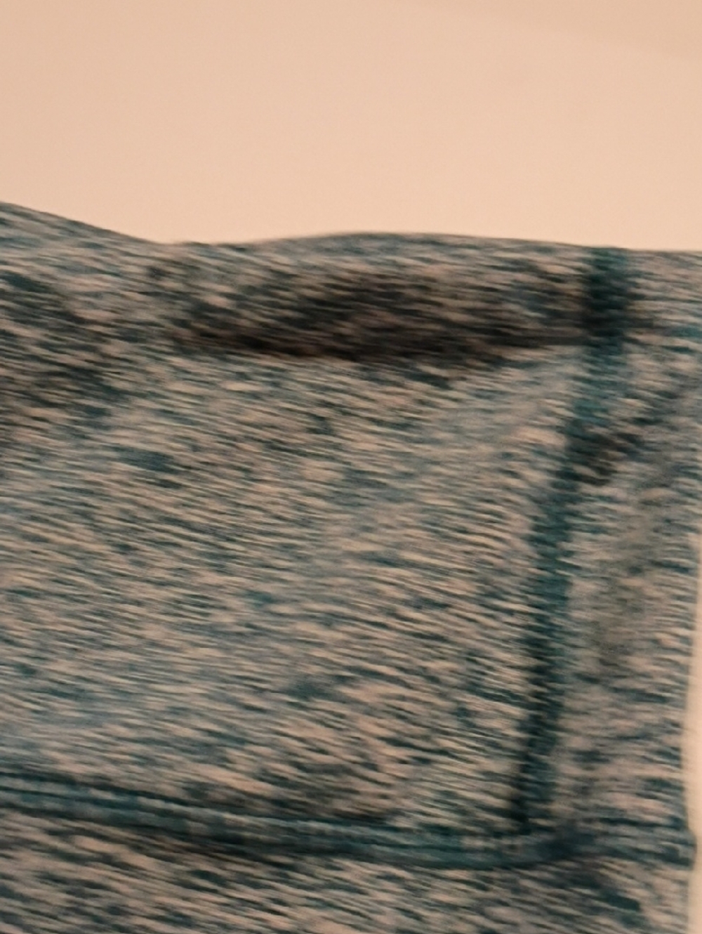 Patagonia Teal Blue Heathered Capri Leggings - Picture 6 of 12